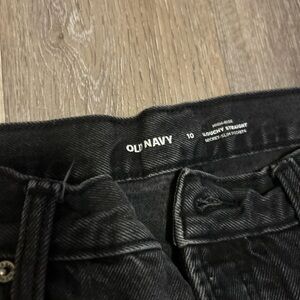 2 Pairs of old navy jeans size 10